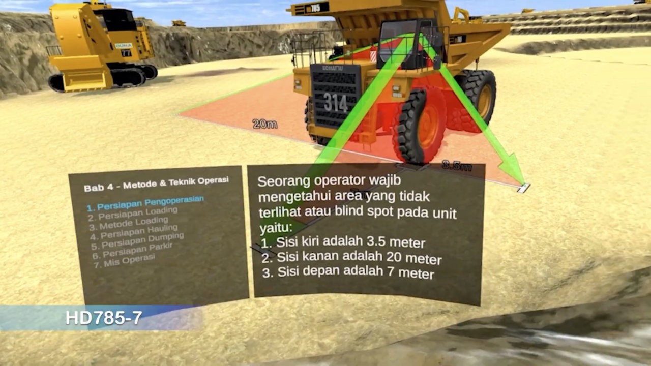 HD Vehicle VR Training