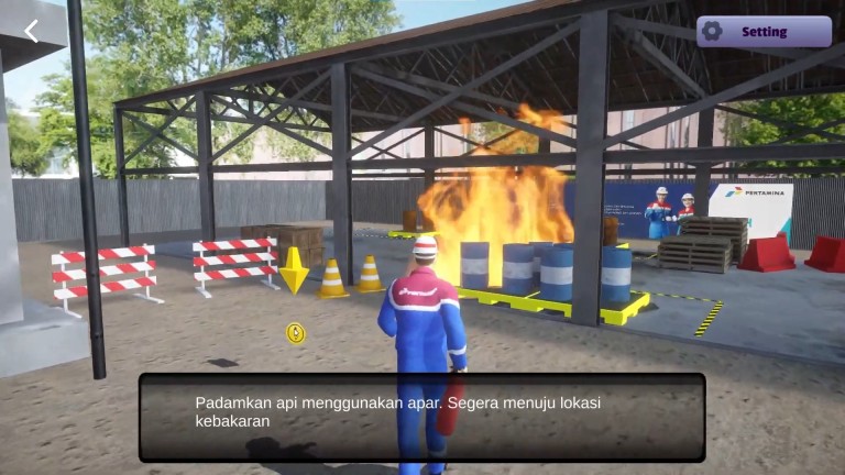 Pertamina Digital Reality Safety Training